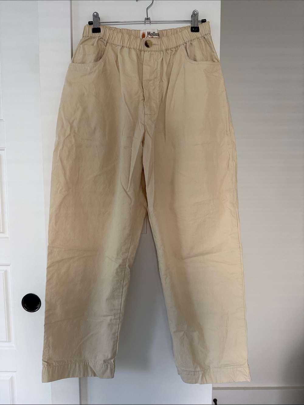 Mollusk Surf Weekend Pants - M / Ecru